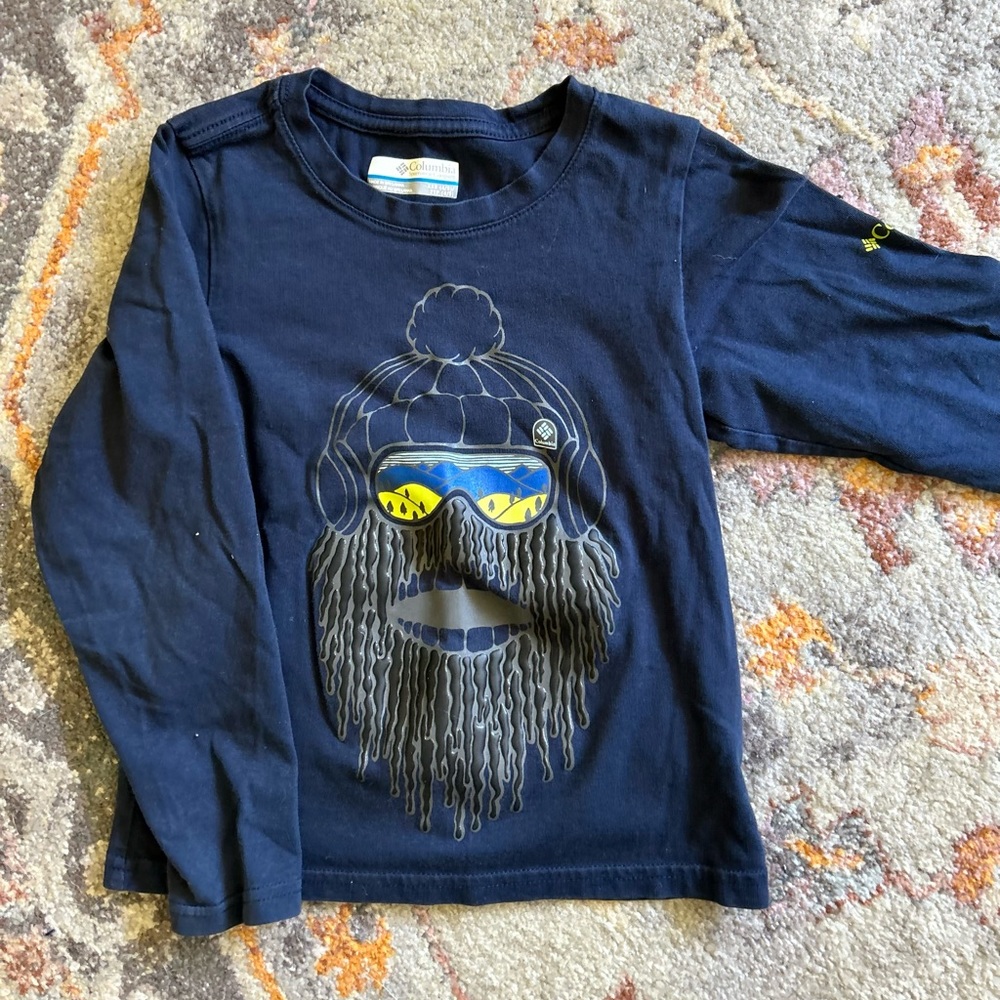 Columbia Long sleeve toddler shirt- size 4